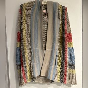 Vintage Havana Colorful Knit Cardigan Sweater